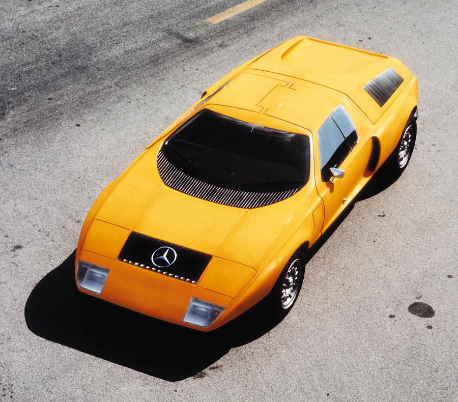  Mercedes-Benz C111-II Concept 1970 года  (фото 7 из 16)